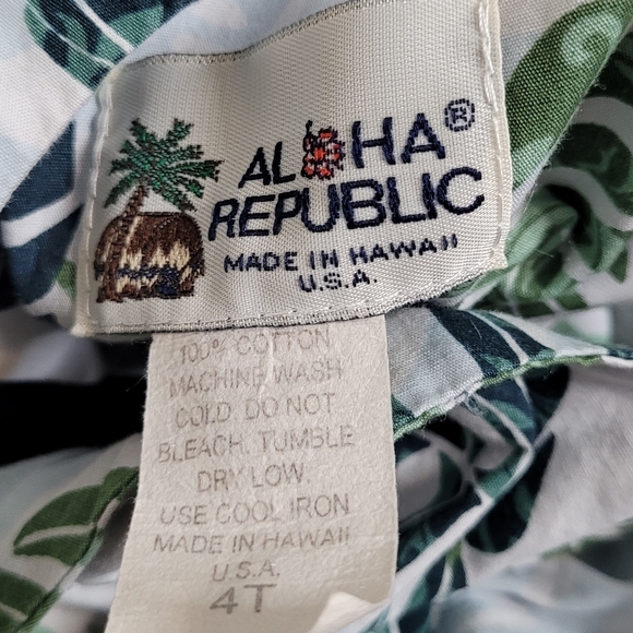 Girls Aloha Republic Size 4T Dress - Picture 2 of 3